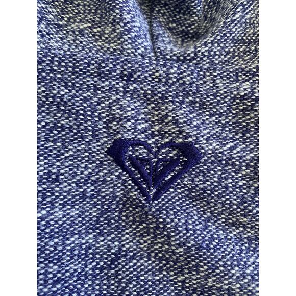 Roxy Boho Surf Open Neck Drawstring Hooded Scoop Hem Sz‎ M - Picture 10 of 10